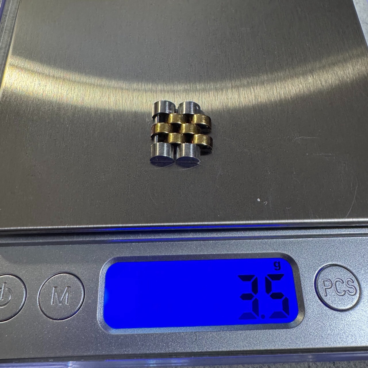 ROLEX 2Link for 16233 16013 DATEJUST 15.5mm×6mm YG×SS FZ8651