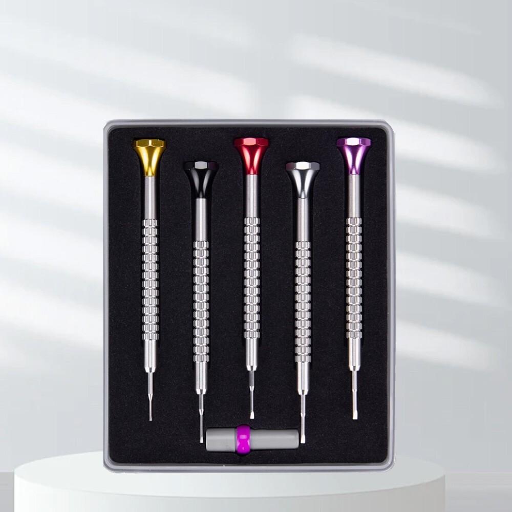 Watchmakers Screwdriver Set Stainless Steel Ergonomic Handles High Quality