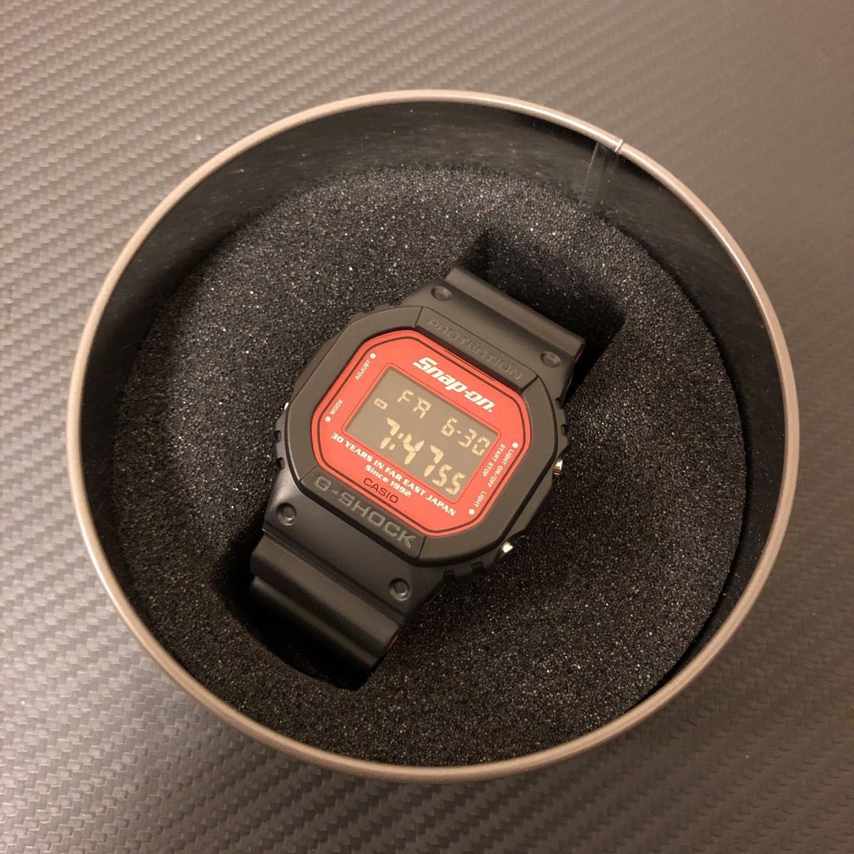 30th Anniversary Snap on G SHOCK Limited Edition DW5600 Snapon G Shock Casio Wat