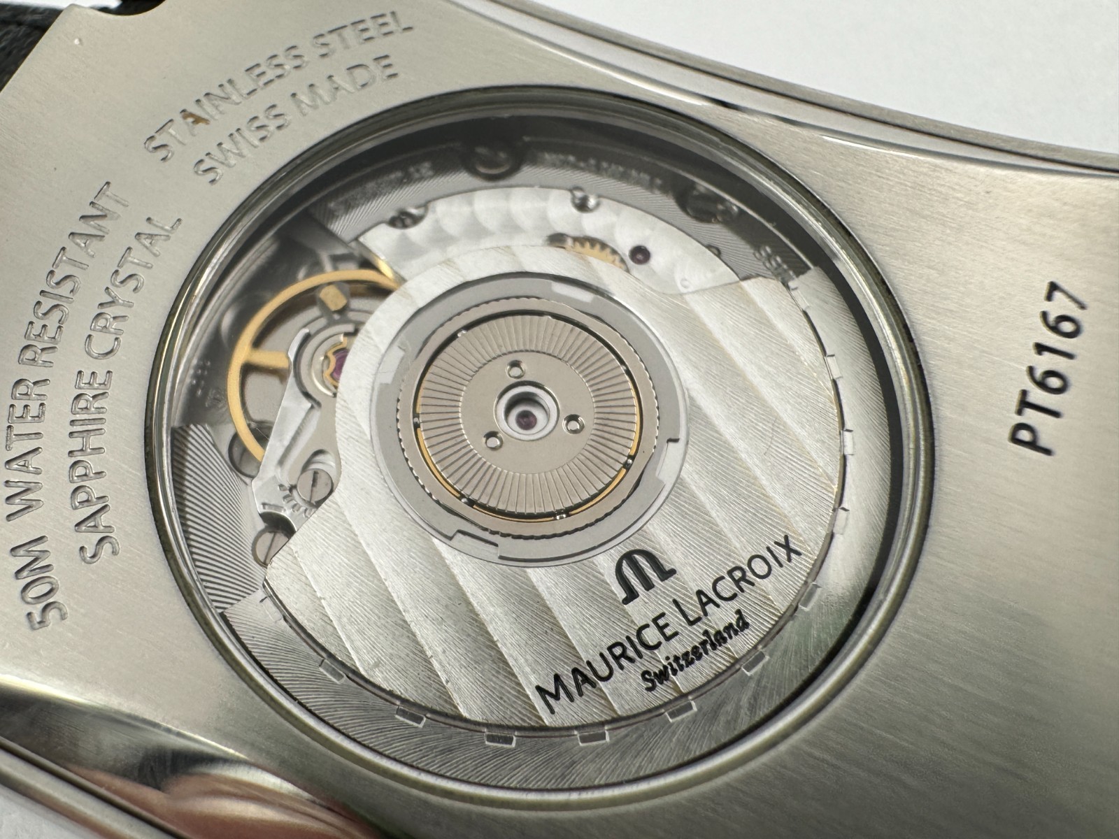 MAURICE LACROIX Pontos PT6167 Automatic Reserve de Marche White Dial – 36×43 mm