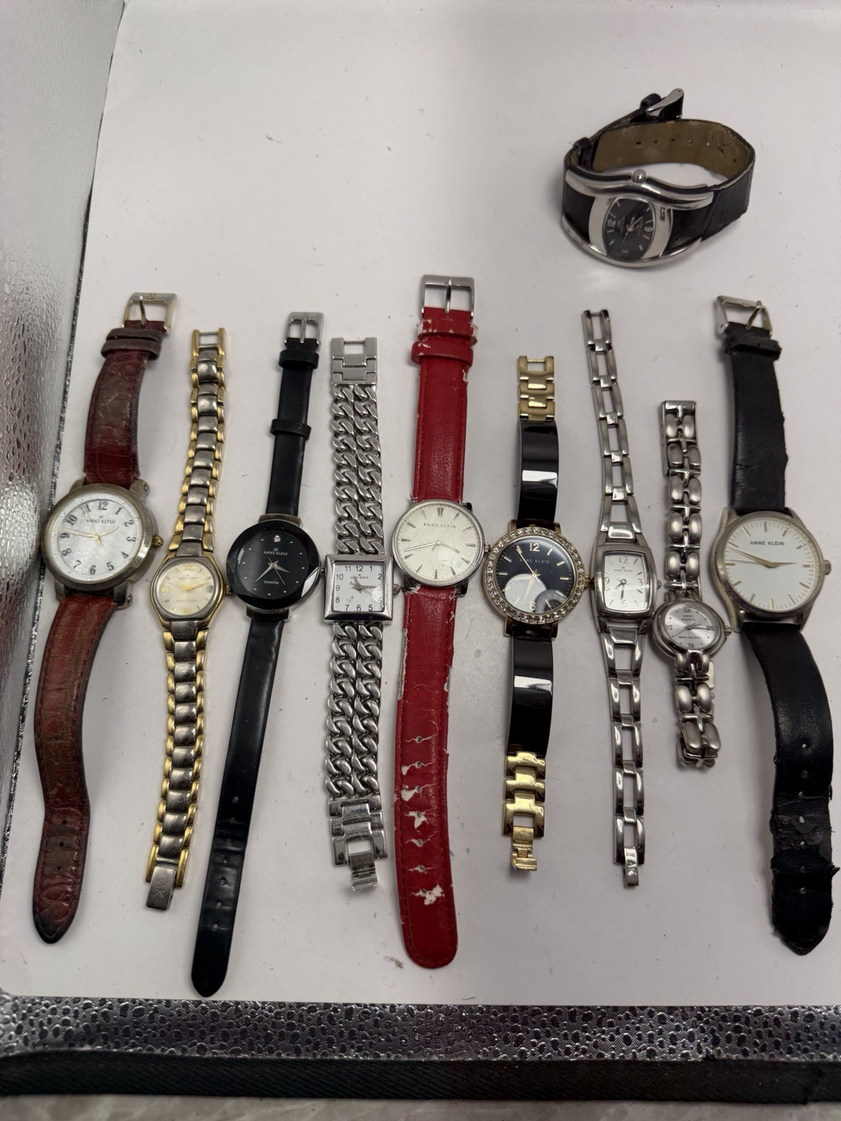 Anne Klein Women Watch Lot Of 10 Need Batteries Not Working