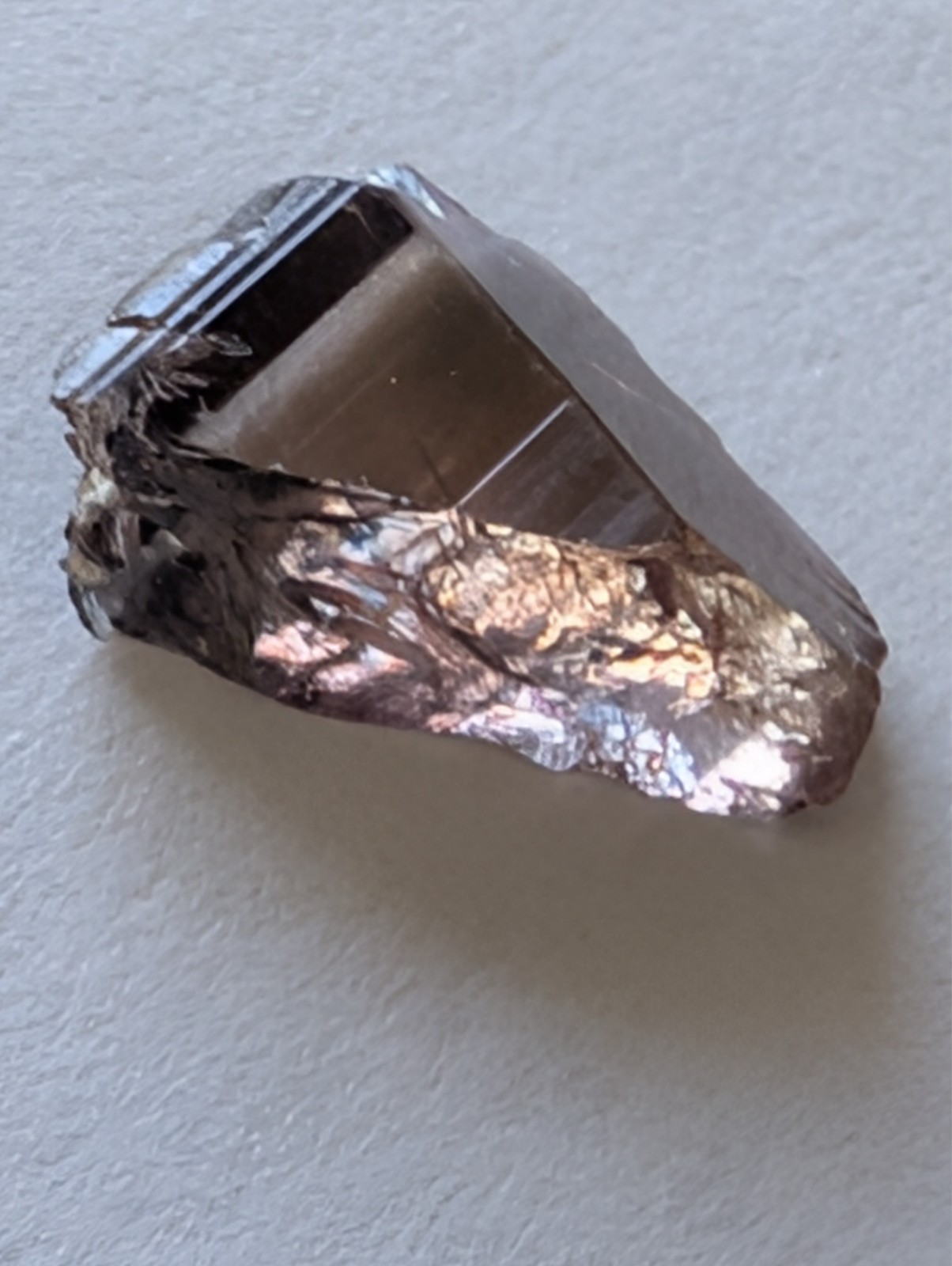 USA seller 3.17 IF flawless Axinite facet rough gemstone specimen