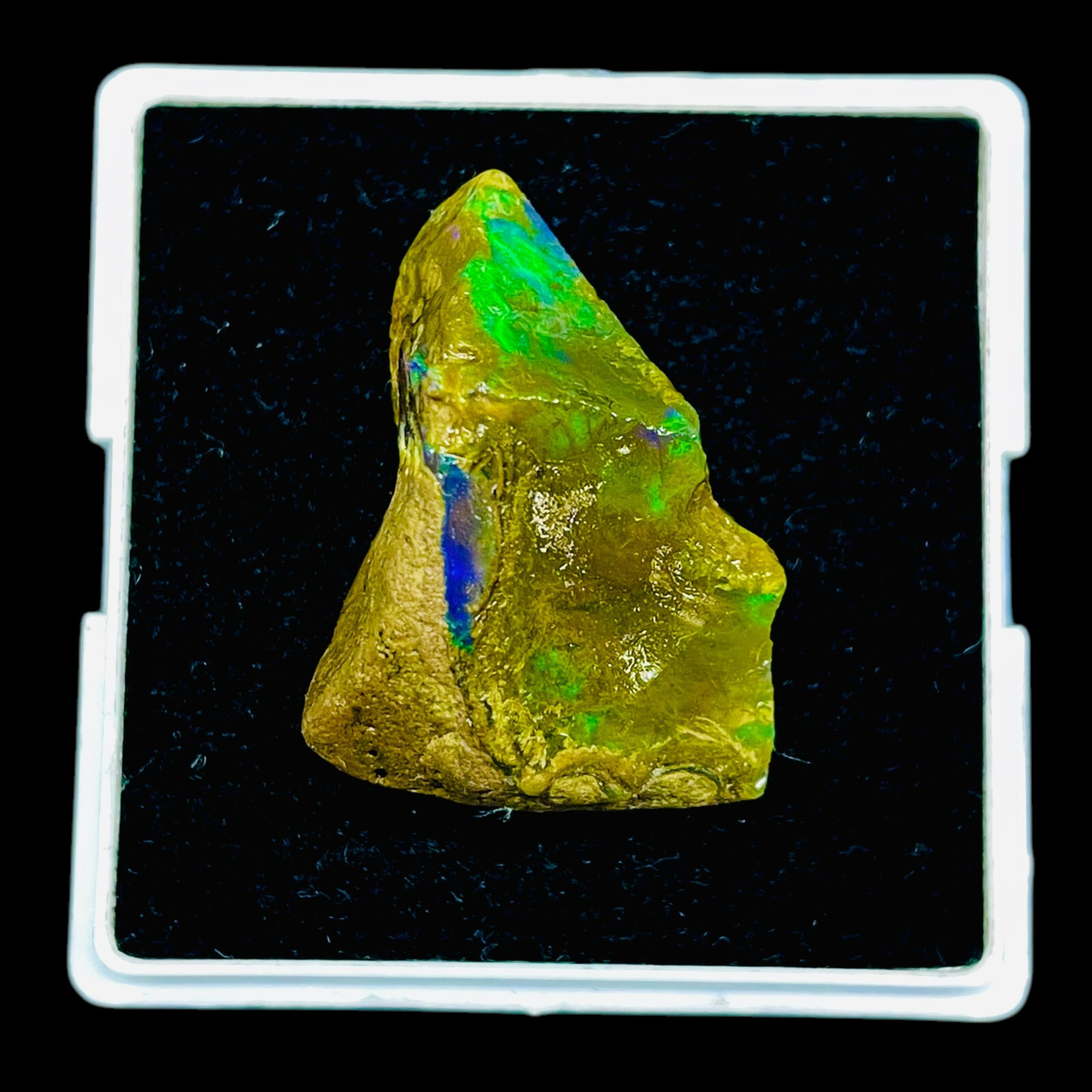 46.35 Cts Natural Ethiopian Opal Rough 32x21mm Huge Untreated Loose Gemstone