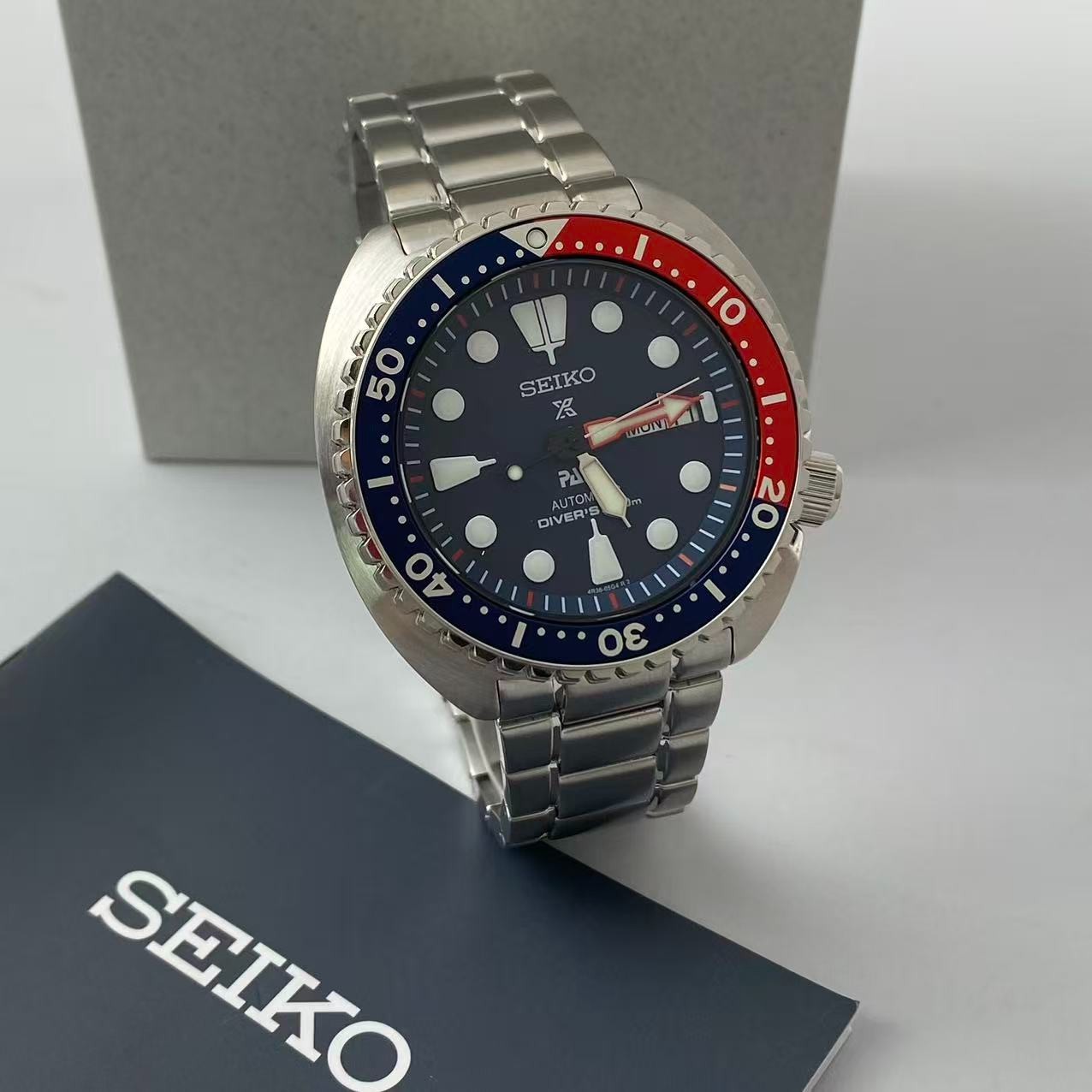 Seiko Prospex Sea -SRPE99- Blue Dial Stainless Steel Men’s Automatic Watch 45 mm