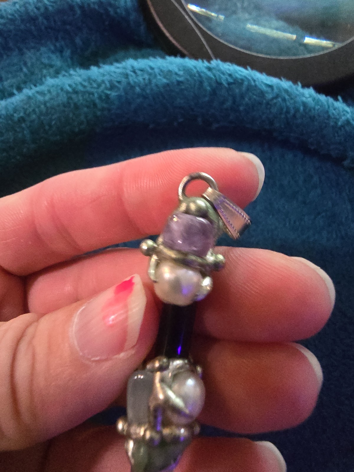 Ask, Believe, Receive Wand Pendant