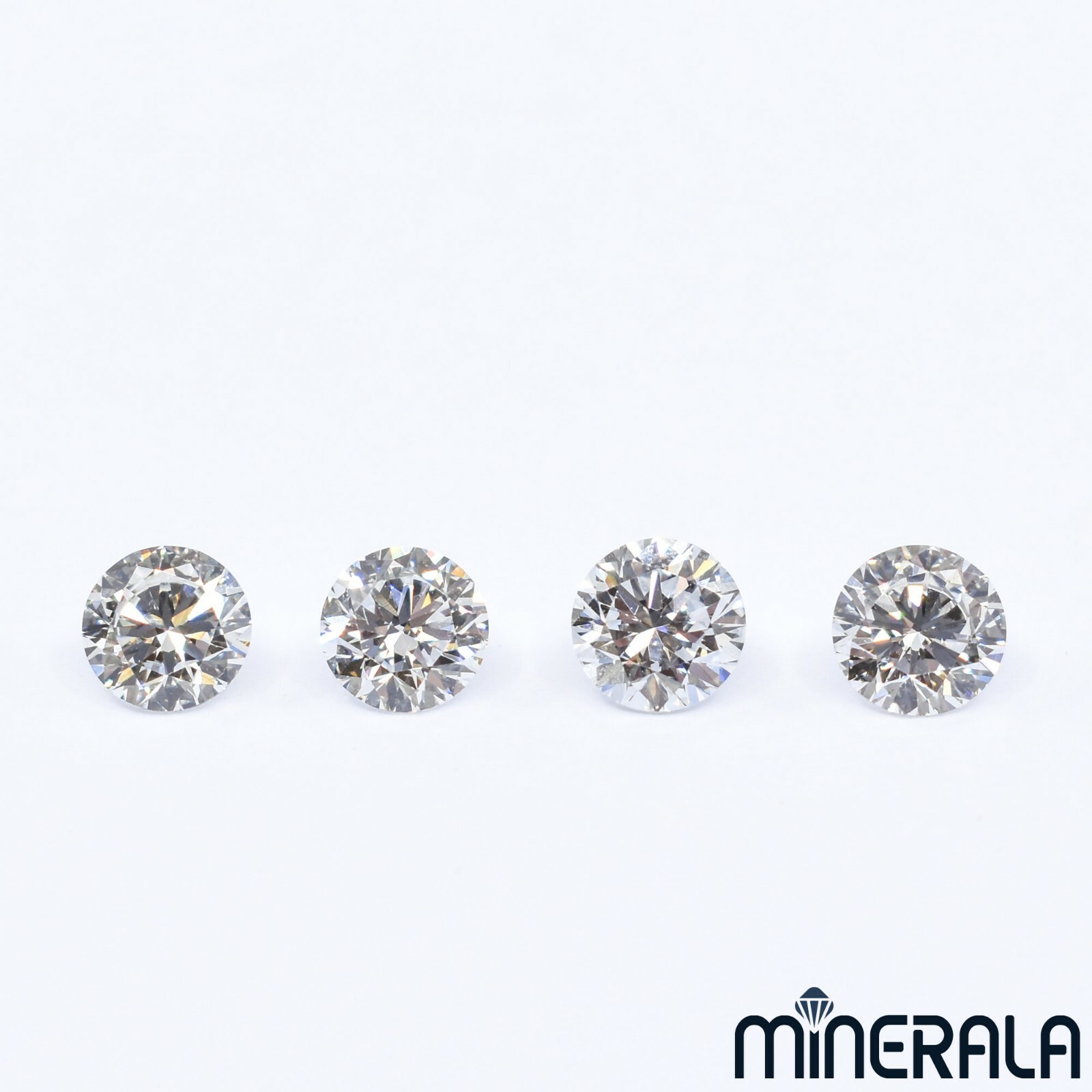CVD LAB GROWN DIAMONDS GEMSTONE FACETED ROUND D-F CLARITY VS 4mm – 6.5mm WP02775