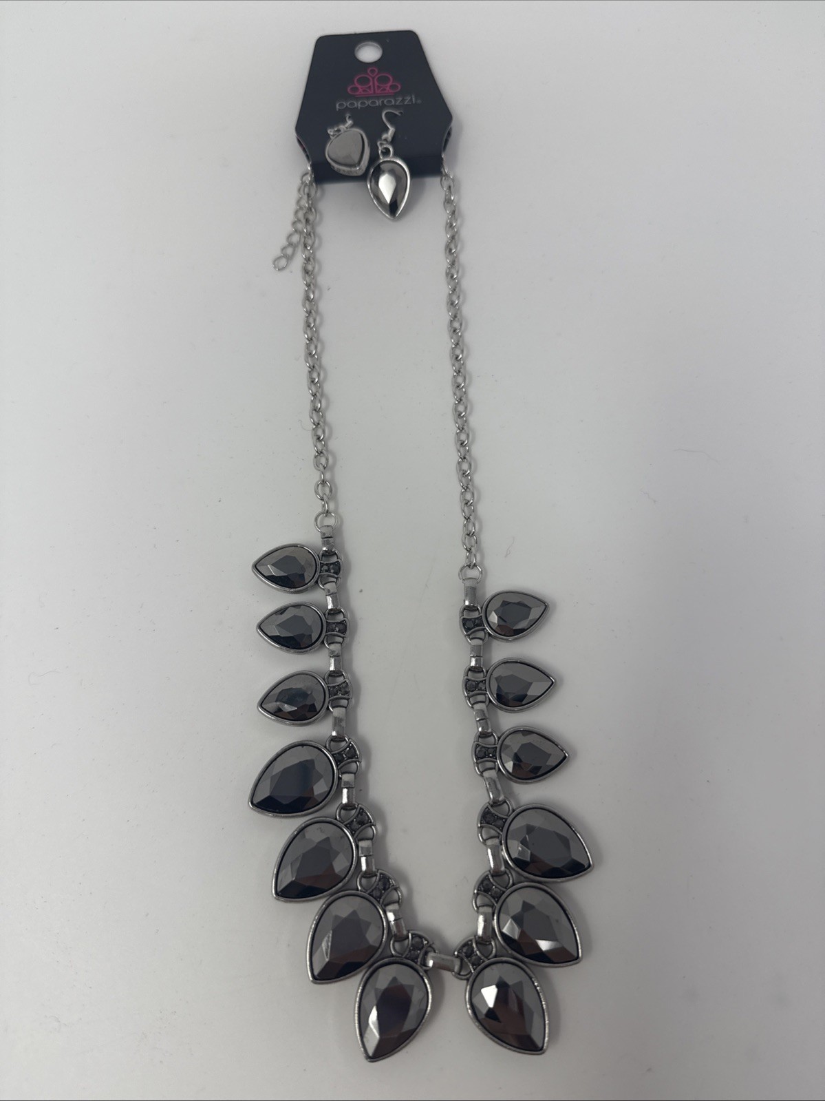 Paparazzi FEARLESS is More Silver Color Necklace