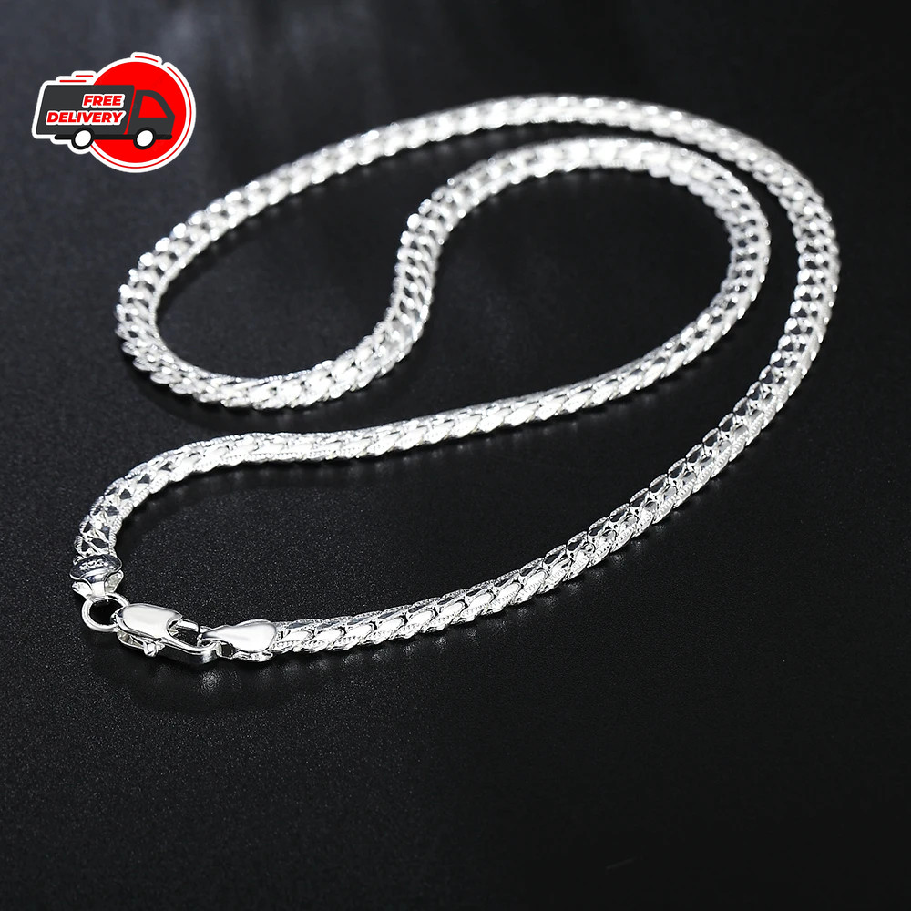 TU PUEDES Cadena De Plata 925 Para Hombre Lucir Elegante Y Atractivo