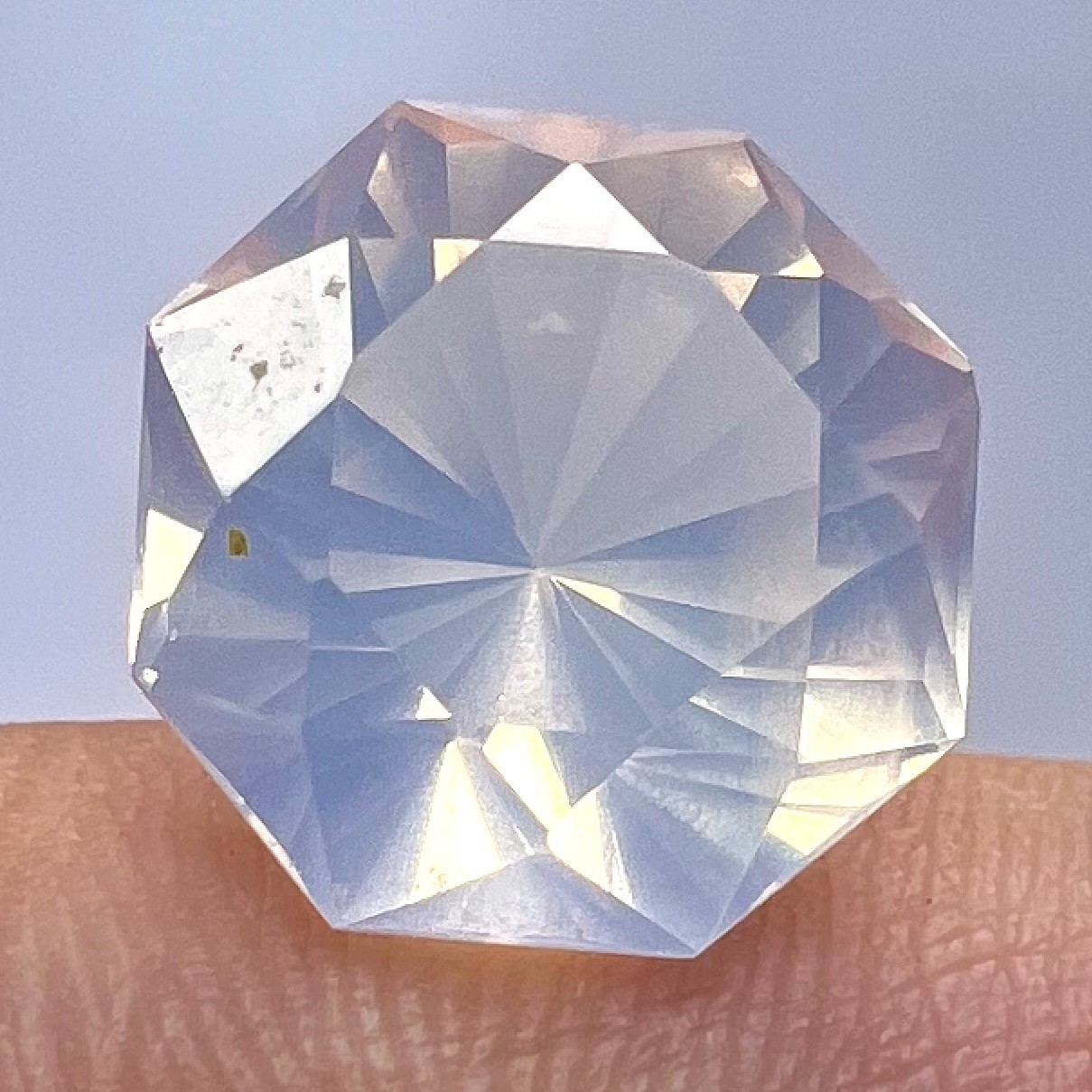 8.45 Carat Beautiful High Quality Milky Quartz Cut Gemston From Pakistan