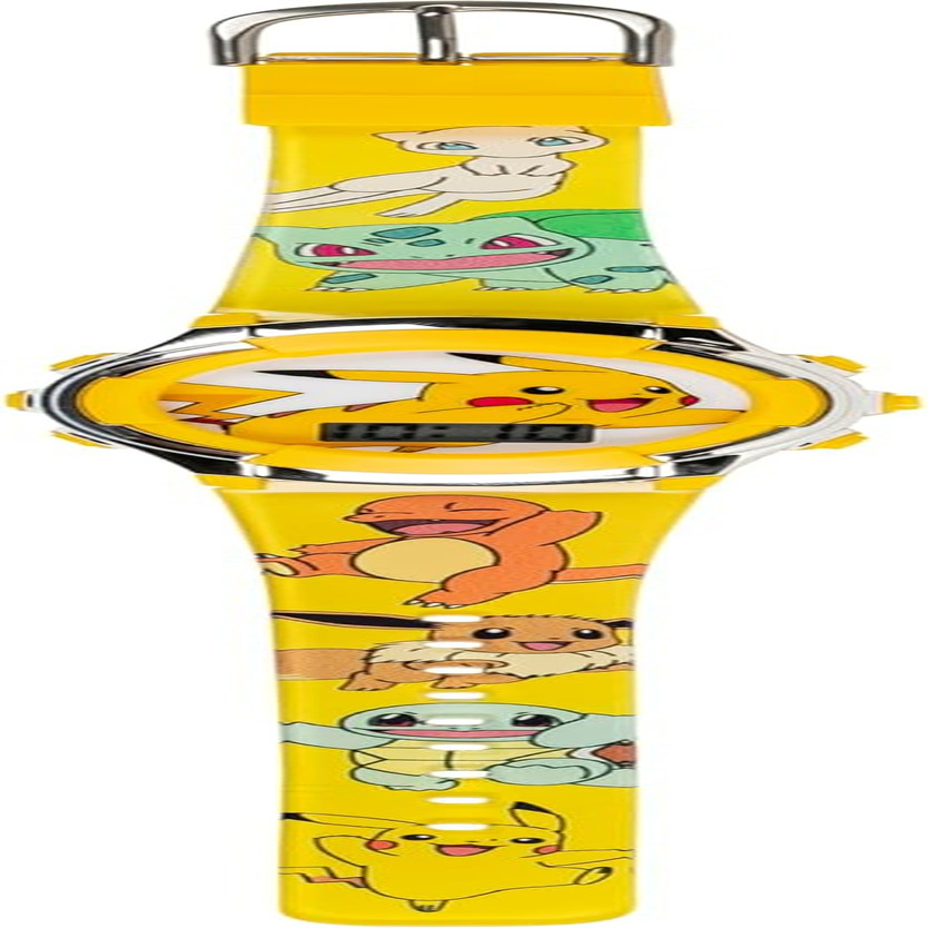 Kids Pokemon Digital LCD Quartz Watch for Boys, Girls, and Adults All Ages