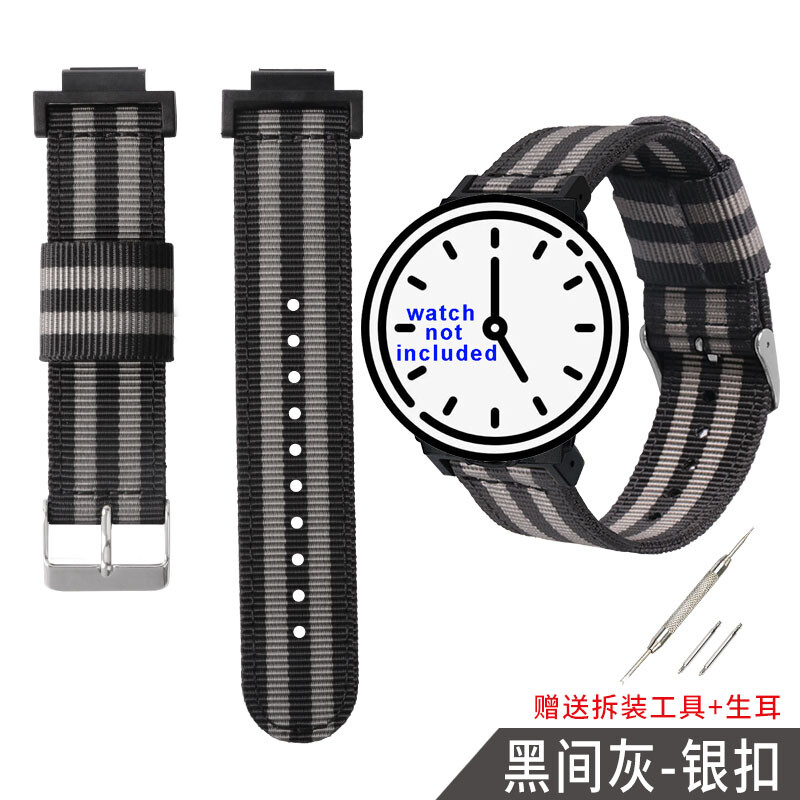 Sport Weave Nylon Fabric Strap for GWX-5600 GLS-8900 DW6900 G5600 GA110 Bracelet