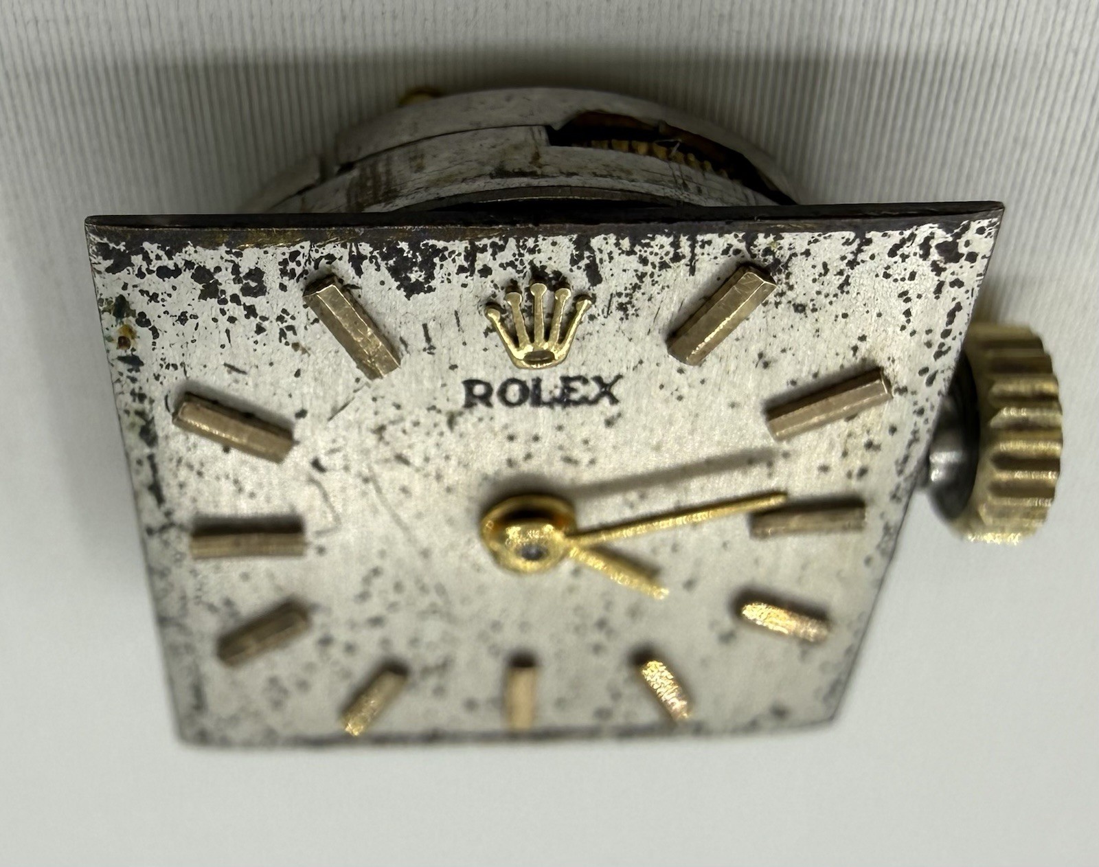 ROLEX movement CAL 1401 Working – W/ Stick Indices Rolex Dial