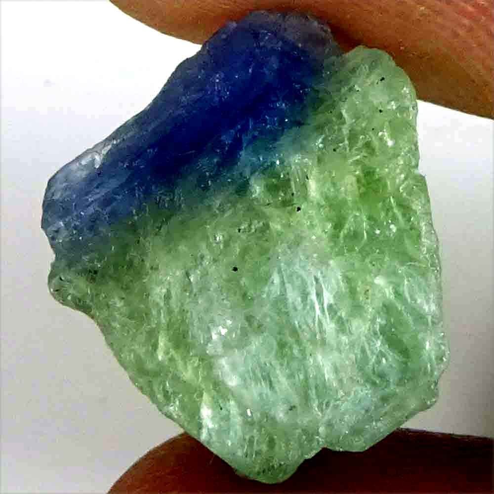 100% Natural AAA Super Blue Green Tanzanite Rough Loose Gemstones 11.30 Cts .