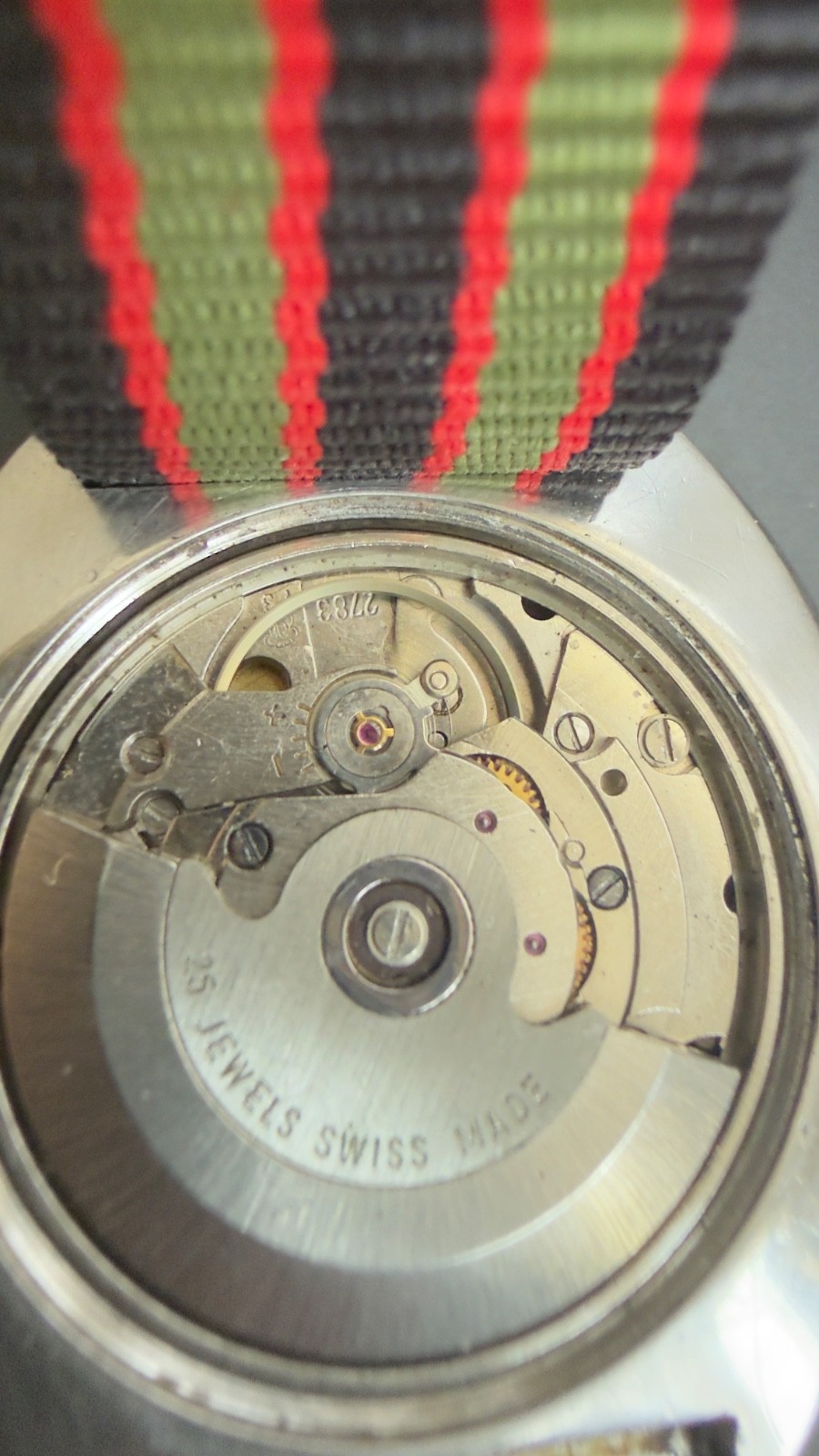 Vintage Damas Automatic 25 Jewels ETA 2783 42mm Swiss Made 1970s