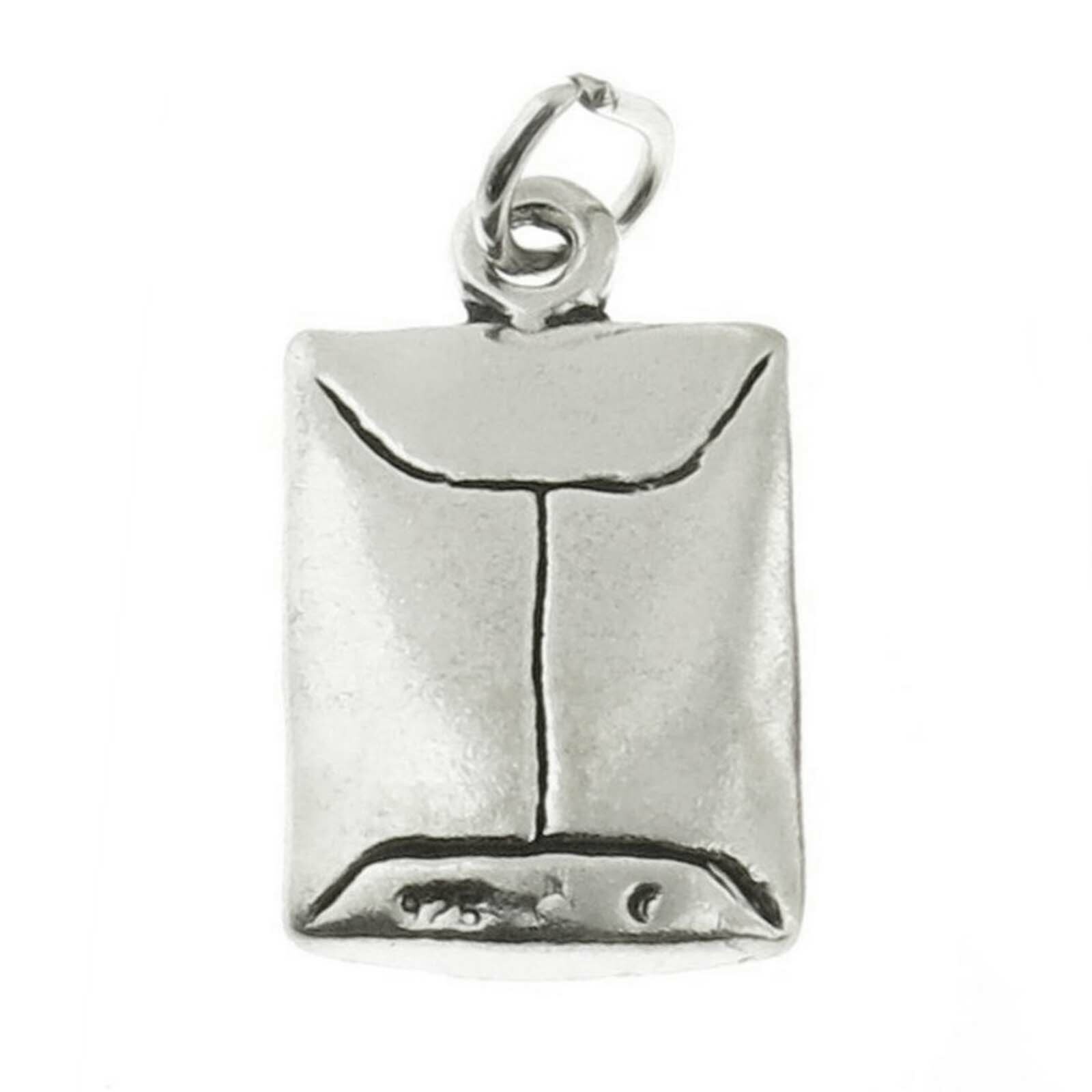 Sunflower Flower Seeds Garden 3D 925 Solid Sterling Silver Charm MADE IN USA