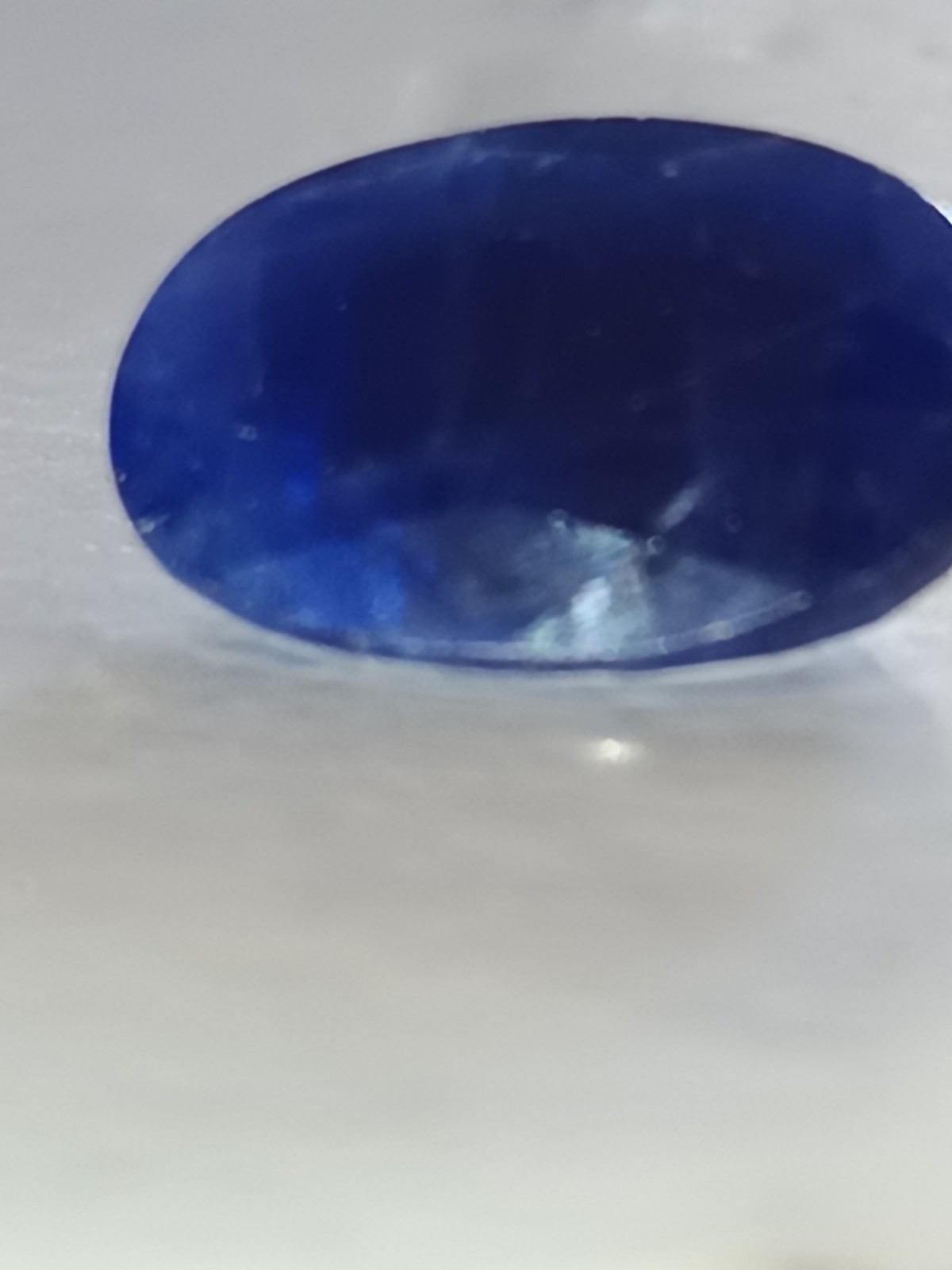 NATURAL BLUE SAPPHIRE 2.16 CT. Sri Lanka Ceylon OVAL CERTIFIED AGL ANTWERP