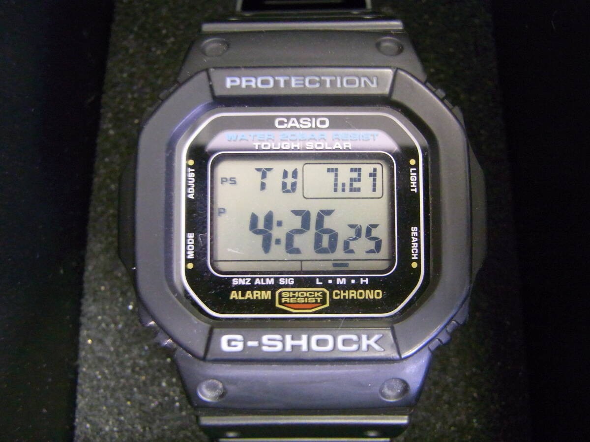 [Used item: Condition “Acceptable”] Seiko Watch Tough Solar G-SHOCK G-5600UE