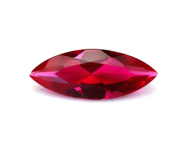 Lab Created Ruby Corundum Marquise Faceted AAA Loose Gemstones (4x2mm – 16x8mm)