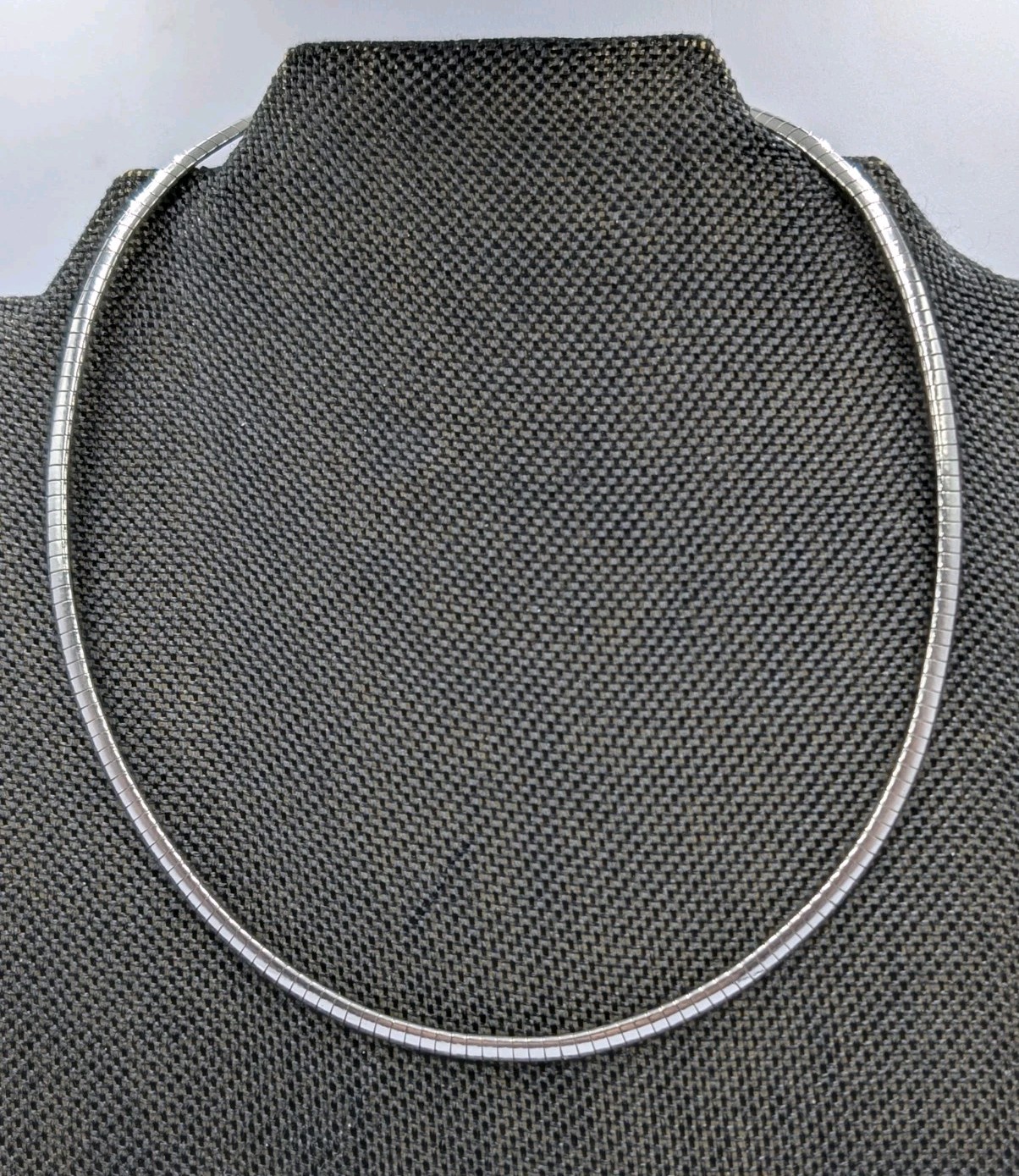 By RCI Vintage Sterling Silver 4mm Omega Italian Chain 925 Necklace 18″ – 20.1g