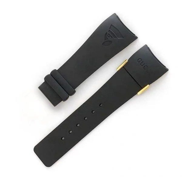 26MM Fit For I-Gucci Digital Men’s Watch YA114207 Rubber replacement Watch Strap