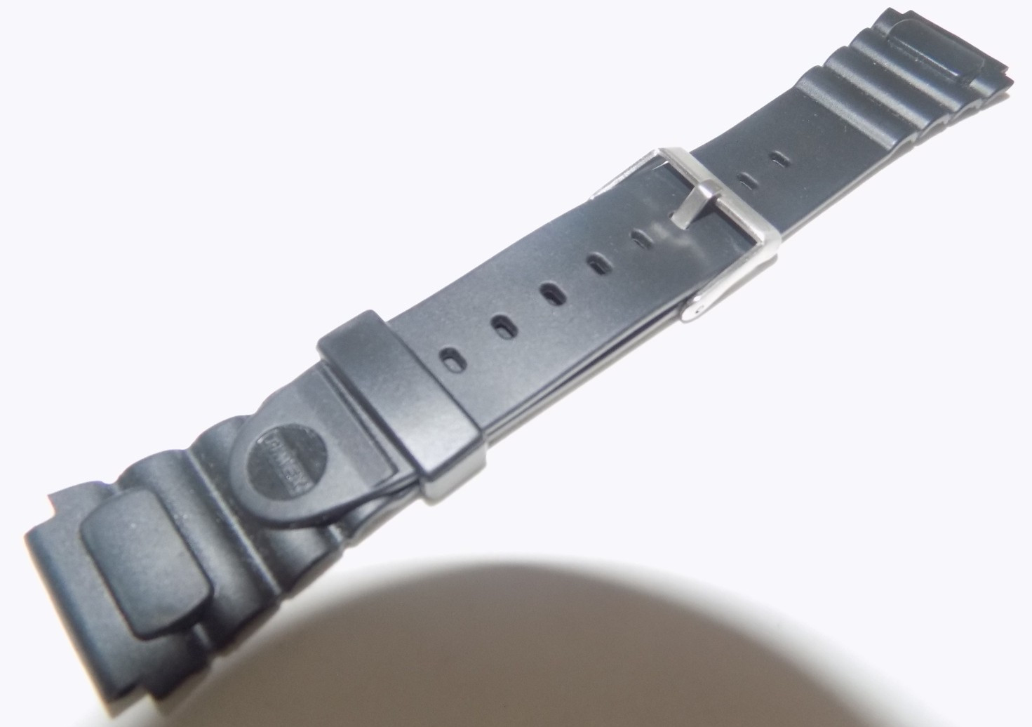 8 3/8″ 183mm Length Black Water Resistant Sport 18mm Watch Band Fits Digital LED