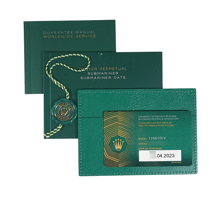 ROLEX Submariner Date 41 126610LV Warranty 2023 Box/Paper