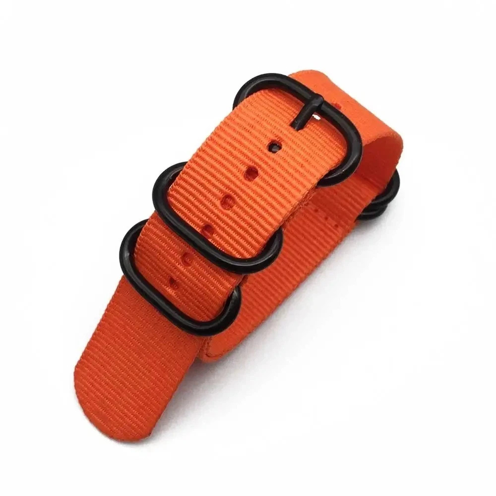 18mm 20mm 22mm Durable Military Woven Nylon Wrist Watch Band Quick Release Strap