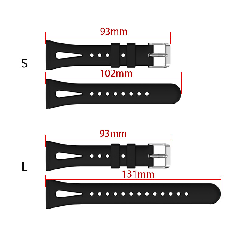 Replacement Slim Silicone Sport Watch Band Soft Strap For Fitbit Versa 3/4 Sense