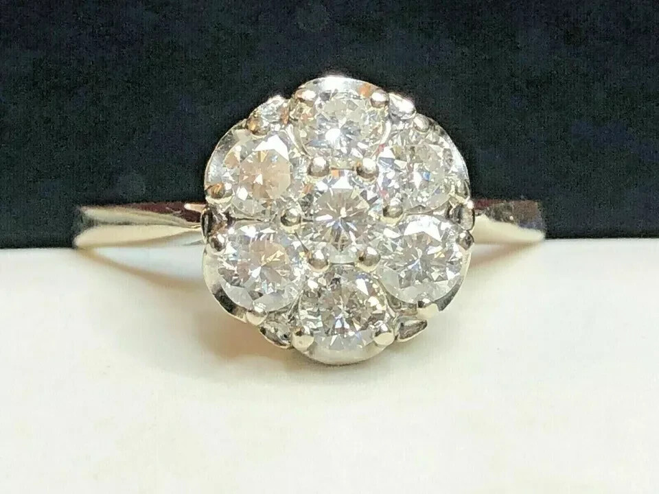 2.50Ct Round Cut Lab Created Diamond Wedding Ring 14K White Gold Plated Silver
