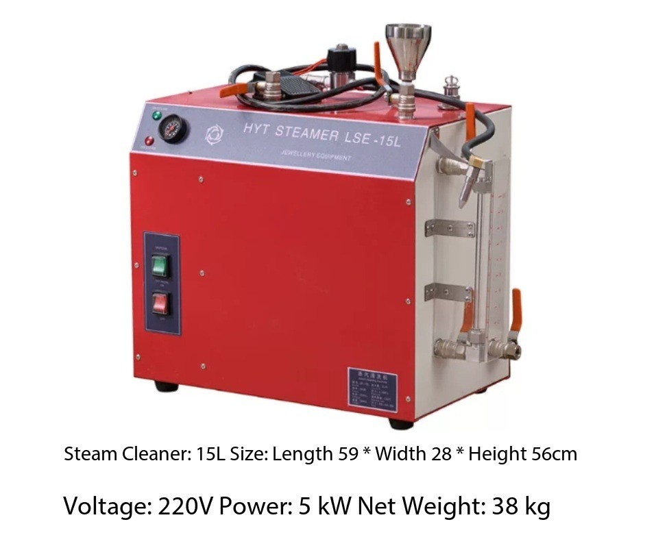 Multifunctional High-Temperature, High-Pressure Steam Cleaner for Jewelry