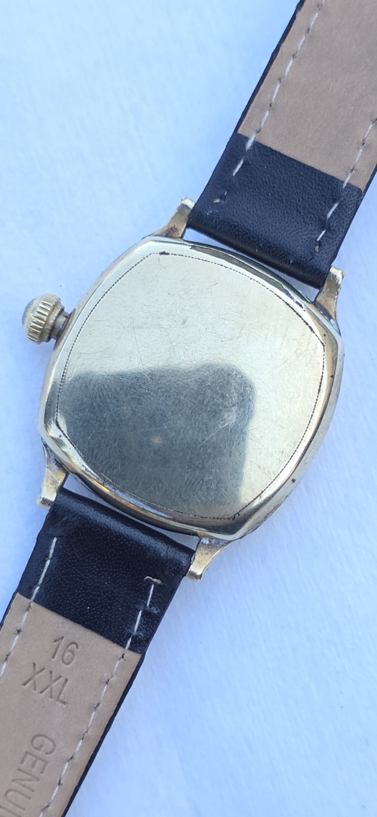Vintage 1920’s Waltham 3/0 Victory 7 Jewels Men’s 31mm Art Deco Cushion Watch