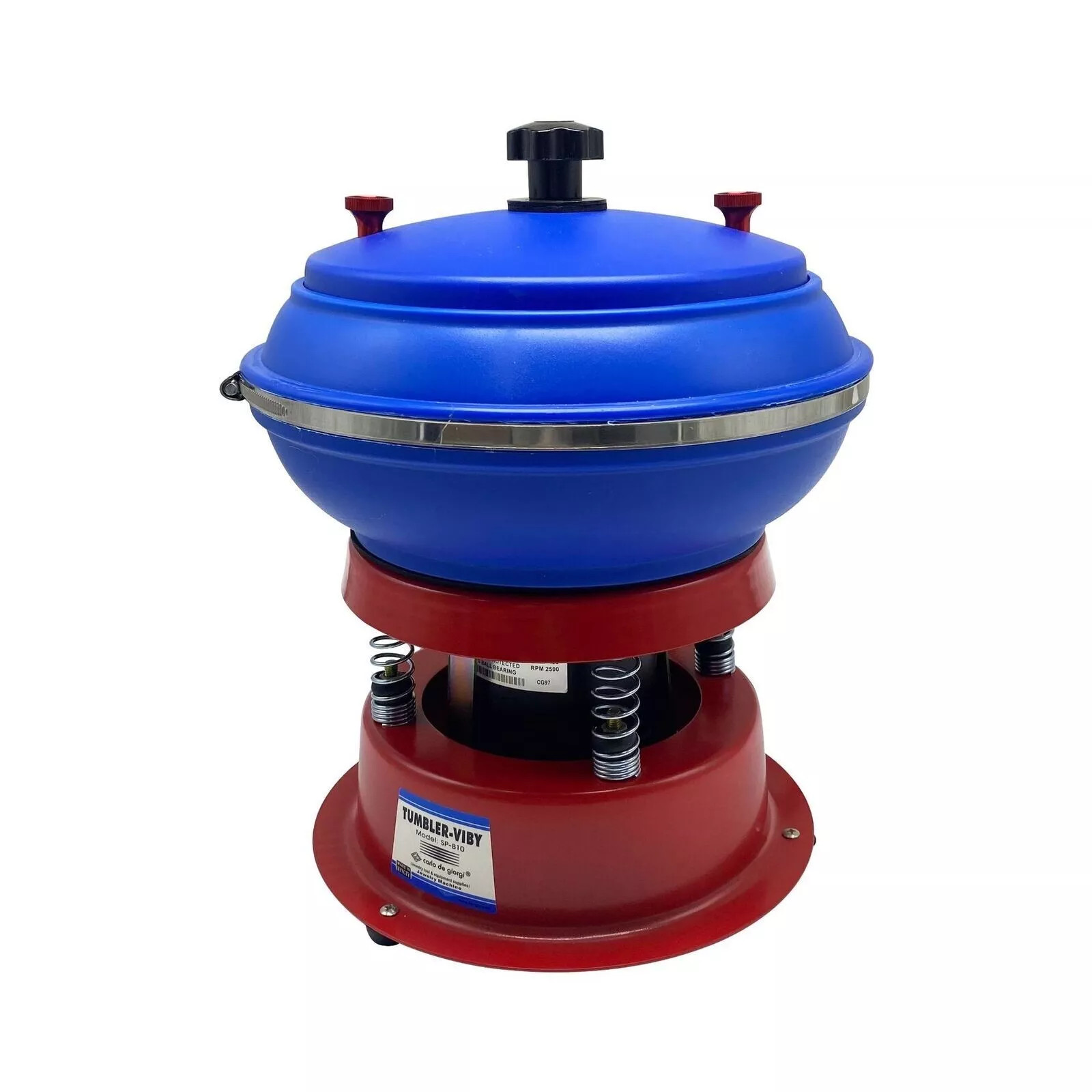 110V/220V Jewelry Vibrating Tumbler Tumbling Polishing Machine Metal Polisher