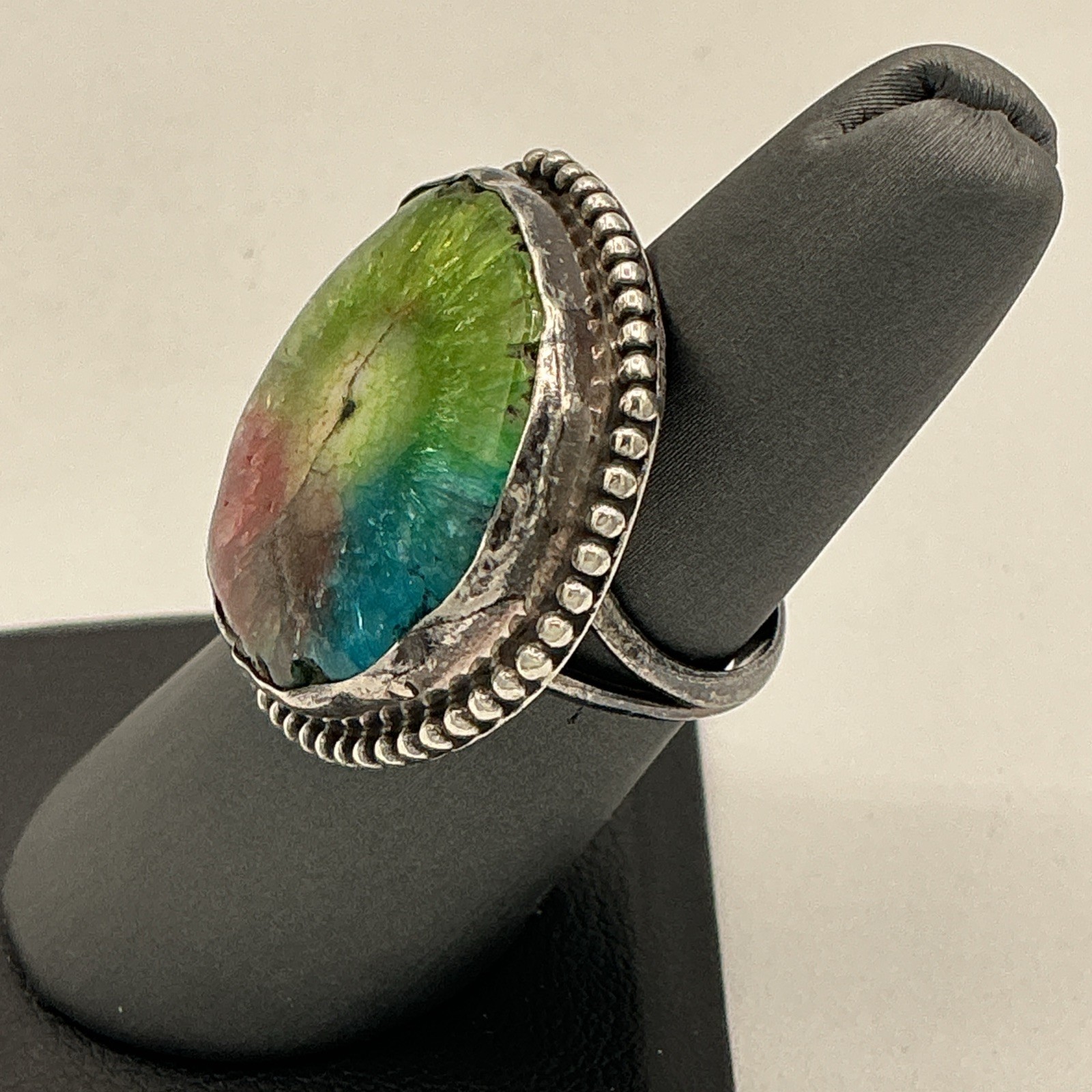Multicolor Zultanite Gemstone 925 Sterling Silver Size 6.5