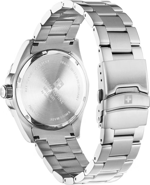 Swiss Alpine Military Black Dial Men’s Watch Swiss Made 7029.1139