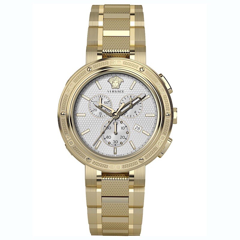 VERSACE WATCH STRAP, VE2H , BLACK RUBBER , TONGUE BUCKLE STRAP , VERSACE STRAP