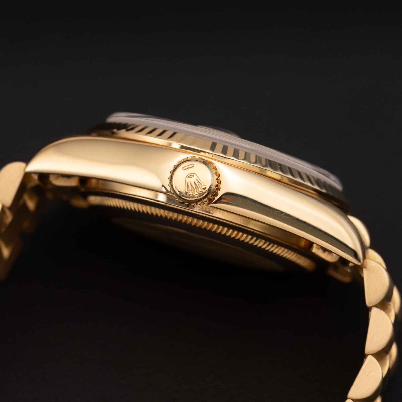 Presidential Rolex Day-Date 18038 Watch 36mm Champagne Dial 18K Yellow Gold