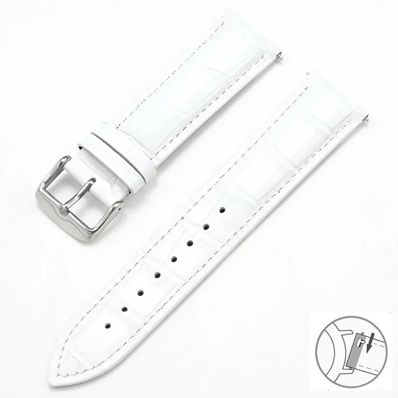 Watch Repair Genuine Cowhide Quick Release Strap Fit Tissot Watches