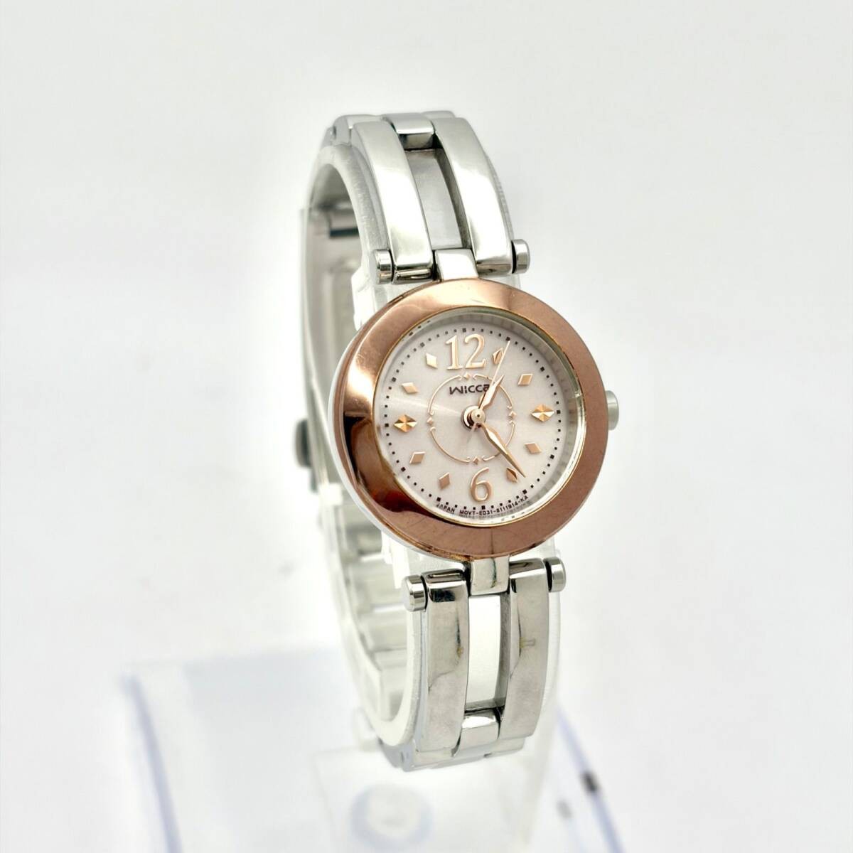 Citizen wicca E031-S076951 Solar-Powered Stainless Steel Silver
