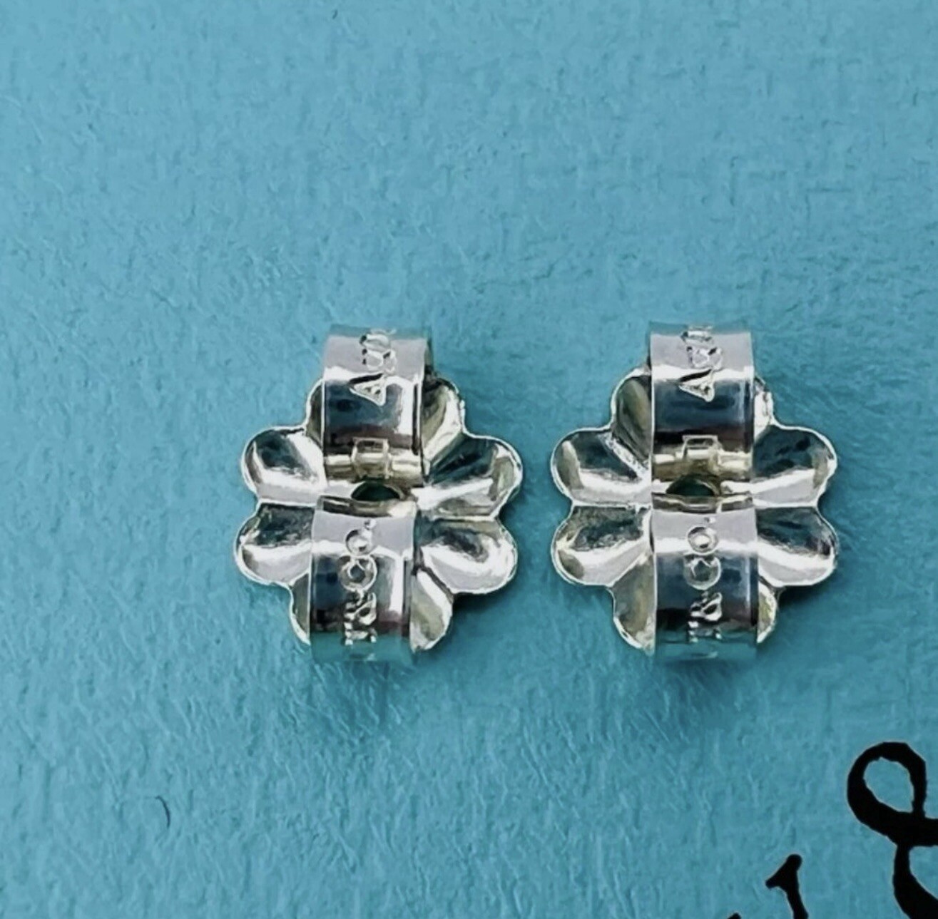 Tiffany & Co. Silver Mini Heart Stud Earrings