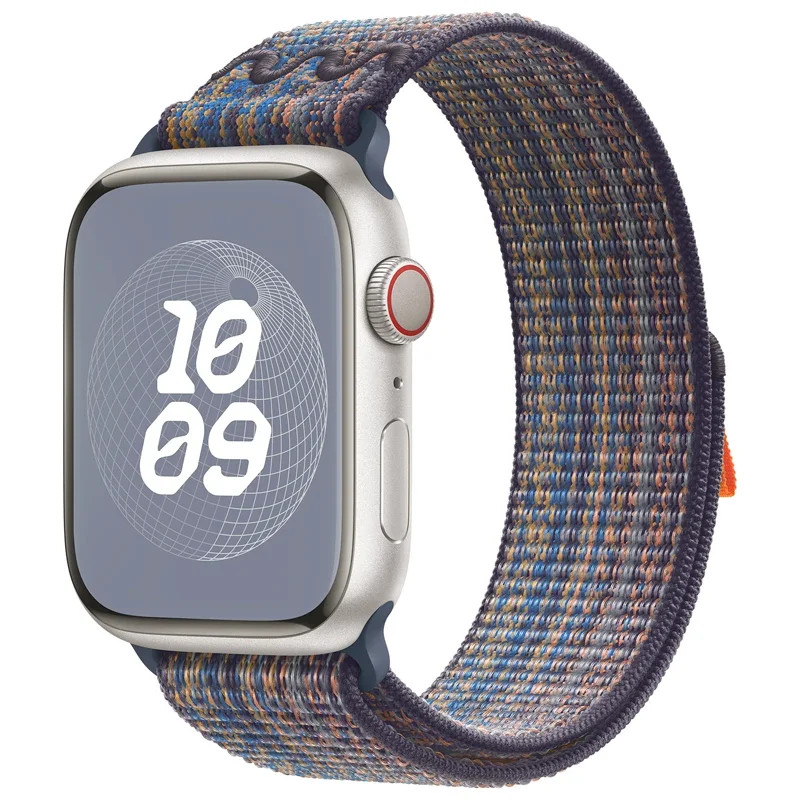 Straps for Apple Watch Band 45mm 46mm 42mm 49mm 44mm for Nike Nylon Sport Loop B