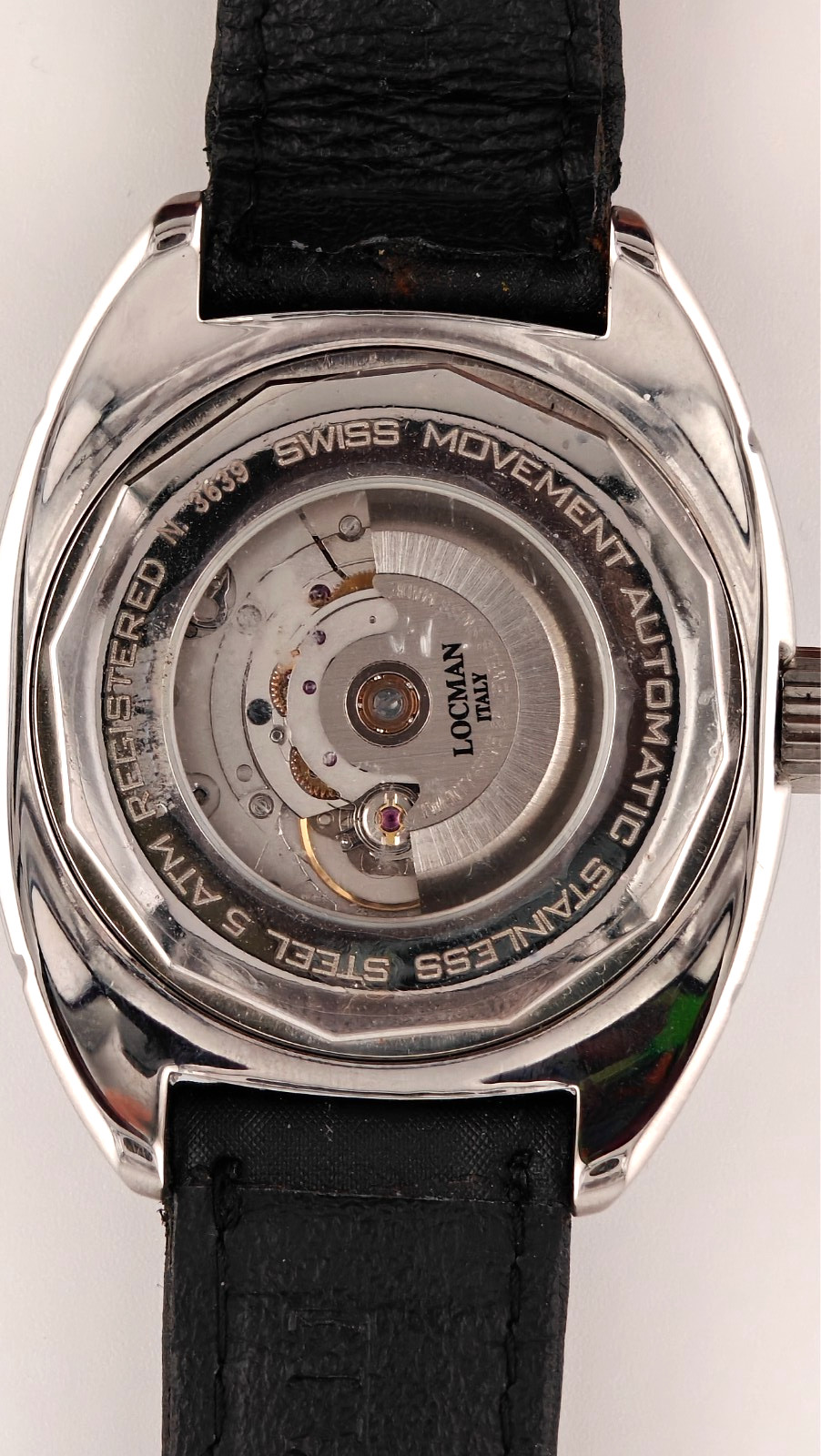 1970 Locman Automatic Swiss Movement – Condition NOS Label RARE Racing
