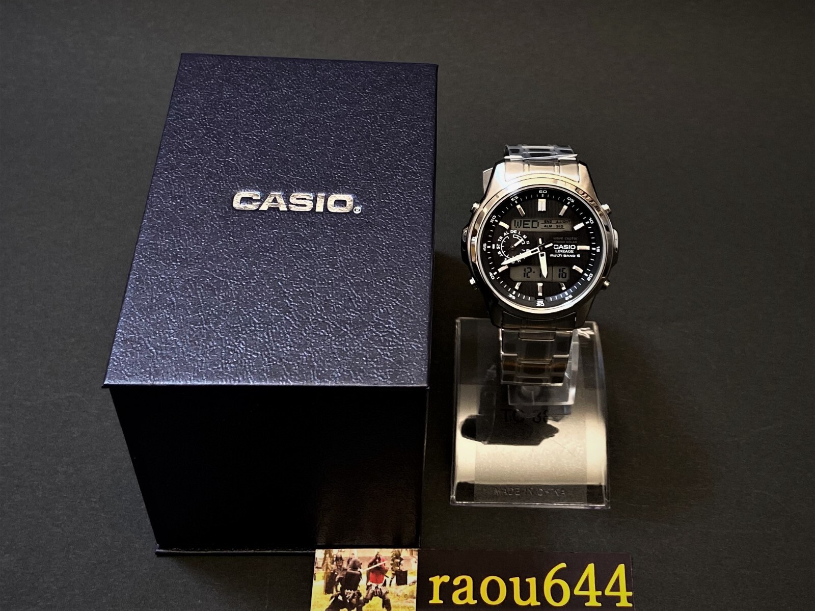 CASIO LINEAGE LCW-M300D-1AJF Tough Solar Atomic Radio Watch Stainless Steel