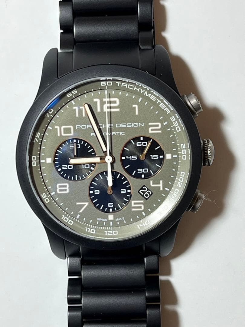 Porsche Design P6612 Dashboard Automatic Chrono Wrist Size 180mm 7.08in Green