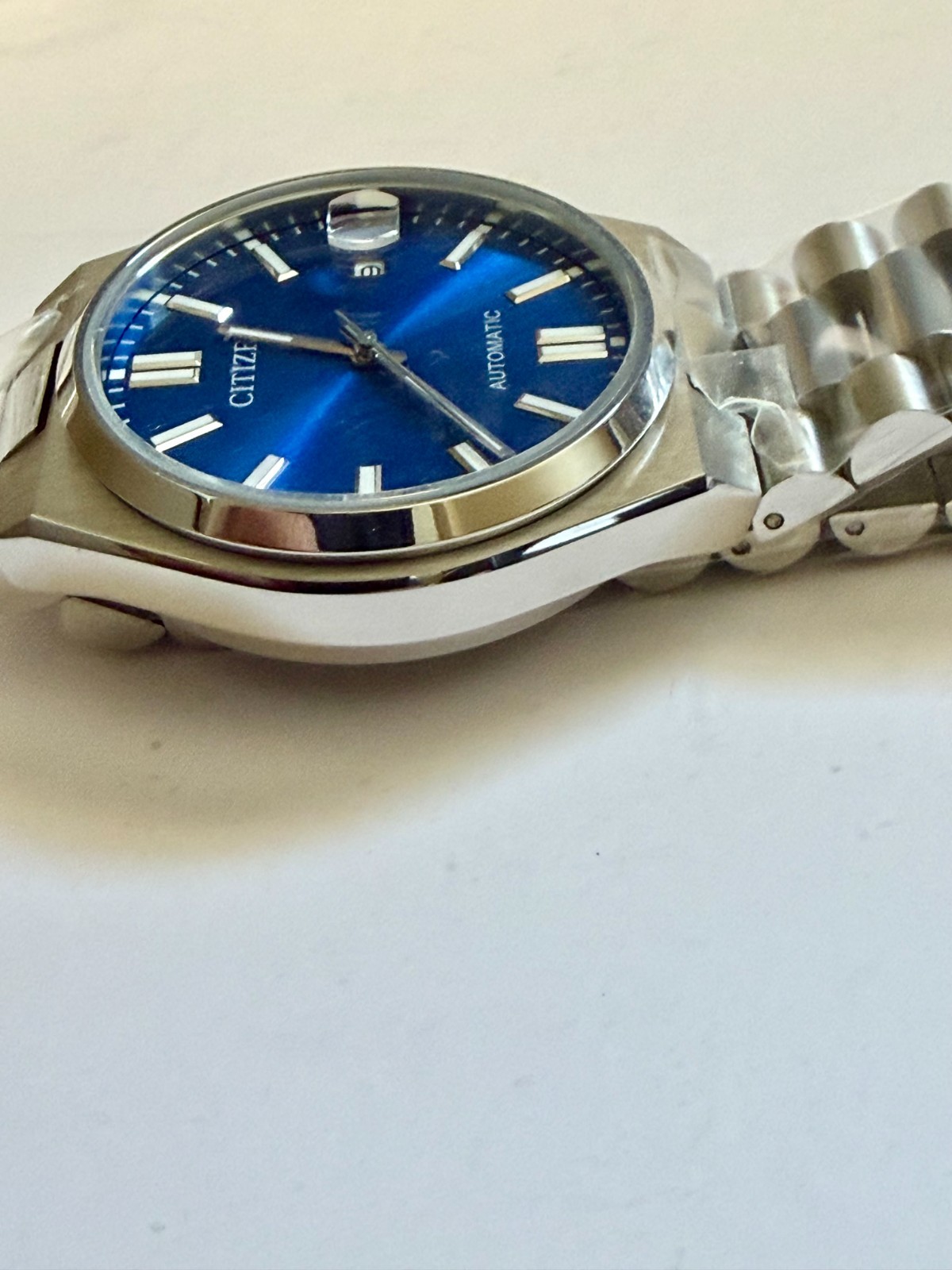 Citizen Men’s Tsuyosa Automatic Blue Dial Watch- NJ0150-81L NEW