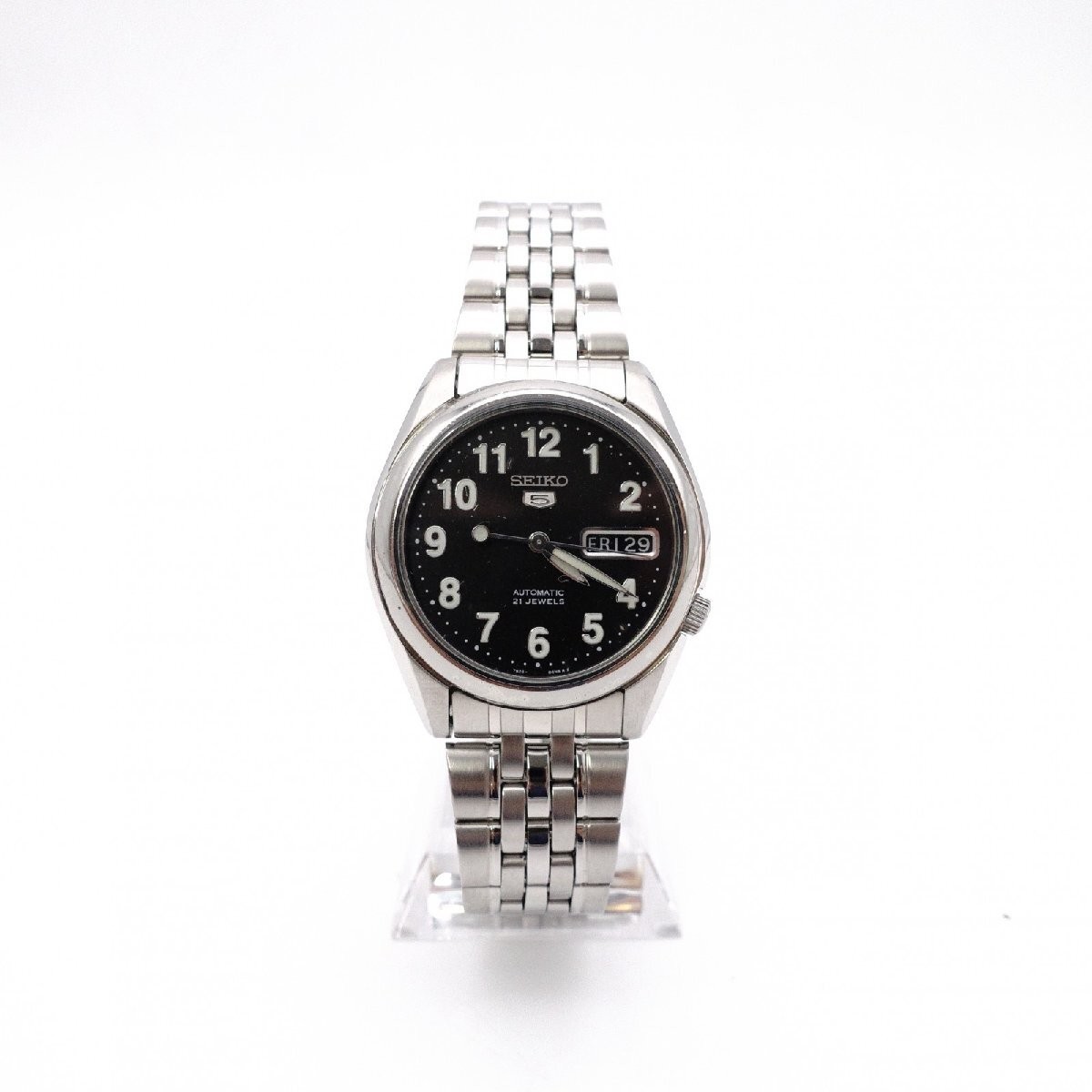 Seiko 5 SNK381 Automatic Watch 40mm Stainless Steel Men’s Silver