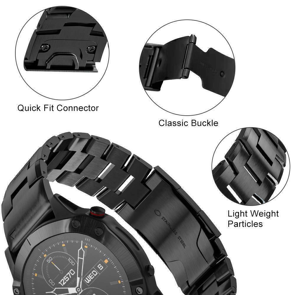 22mm Quickfit Release Titanium Watch Band For Garmin Fenix 8Pro 47mm Fenix 8 7 5