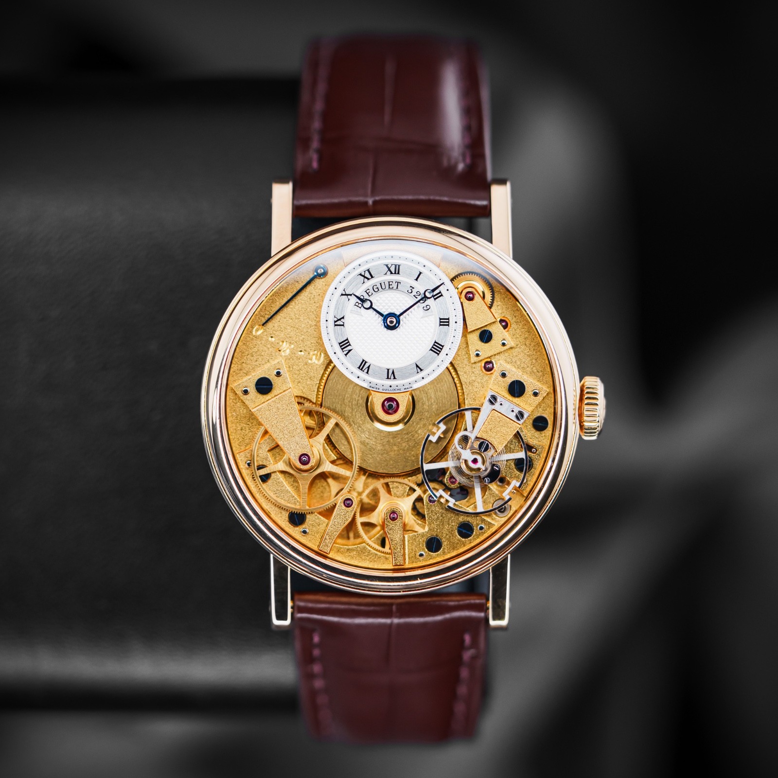 Breguet Tradition 7027BA/11/9V6 – Box & Papers Excellent Condition Rare Gold