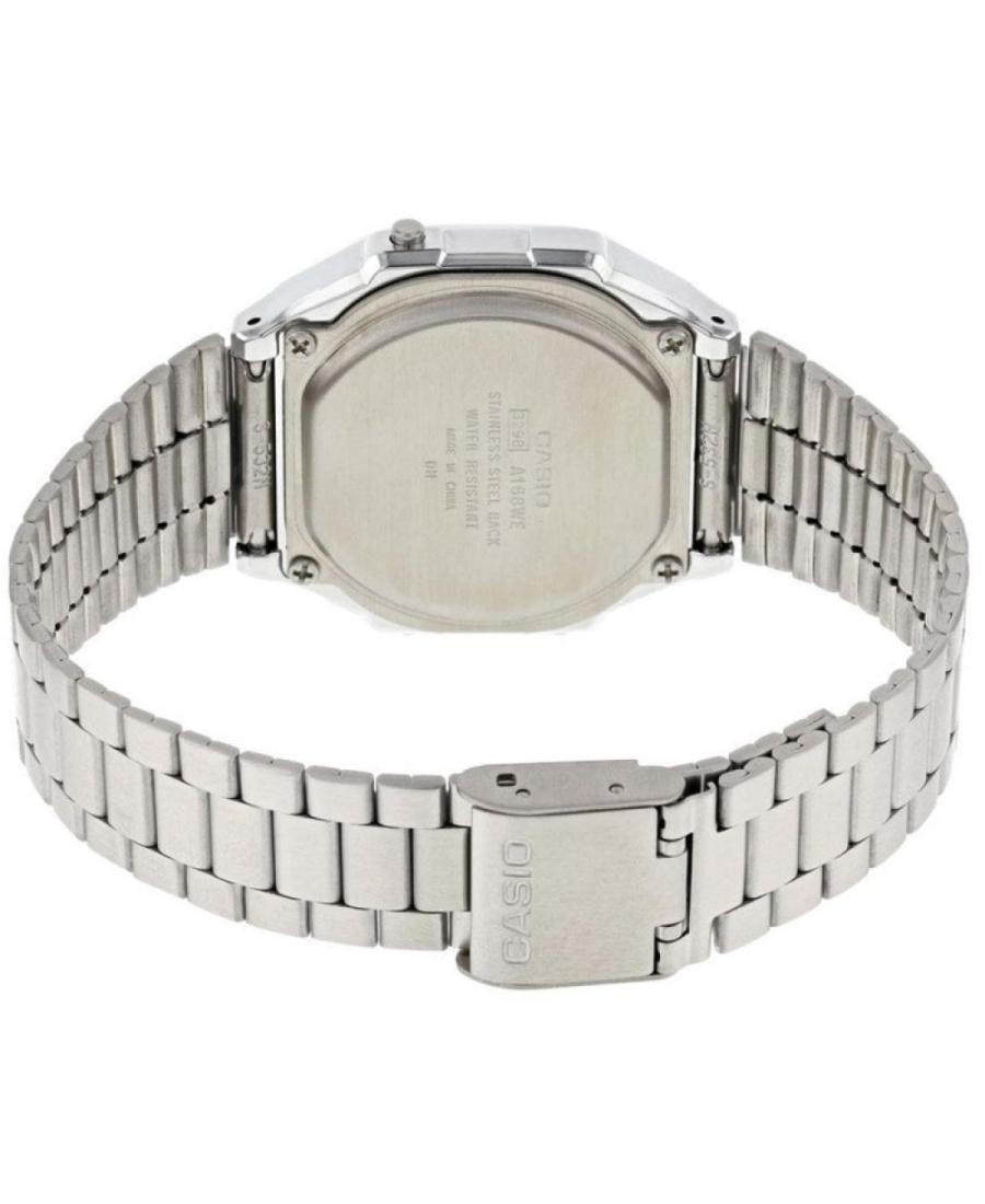 CASIO Women Digital Quartz Casual Watch Classic Dress Silver Dial Waterproof Rec