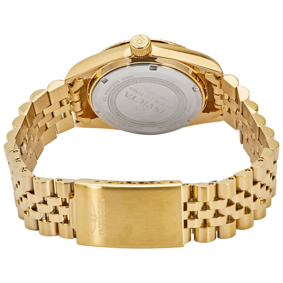 Invicta Specialty Quartz Silver Dial Yellow Gold-tone Ladies Watch 29407