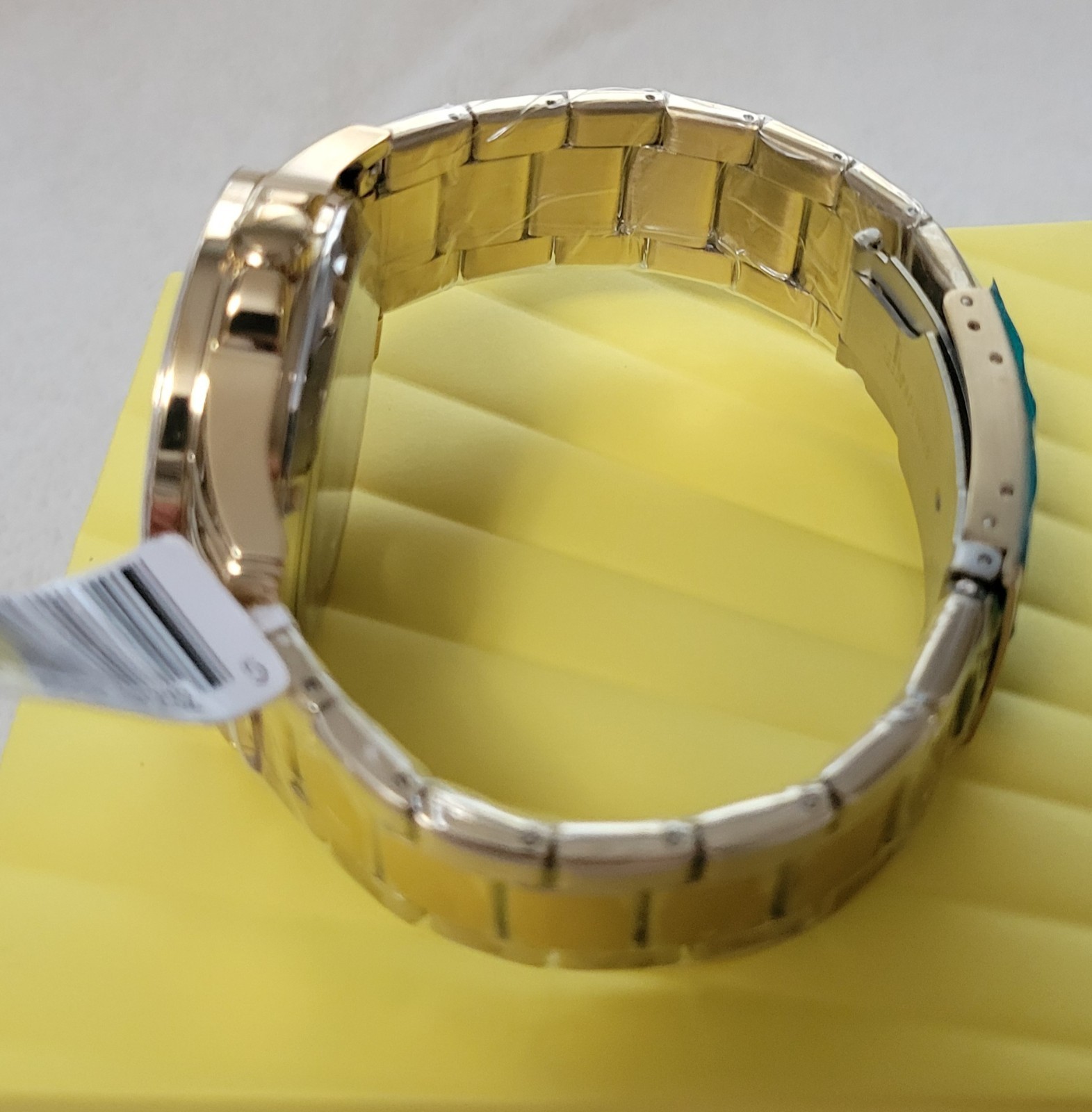 Invicta Objet D Art Automatic Men’s Watch w/ Skeleton Dial – 43mm, Gold, 69114